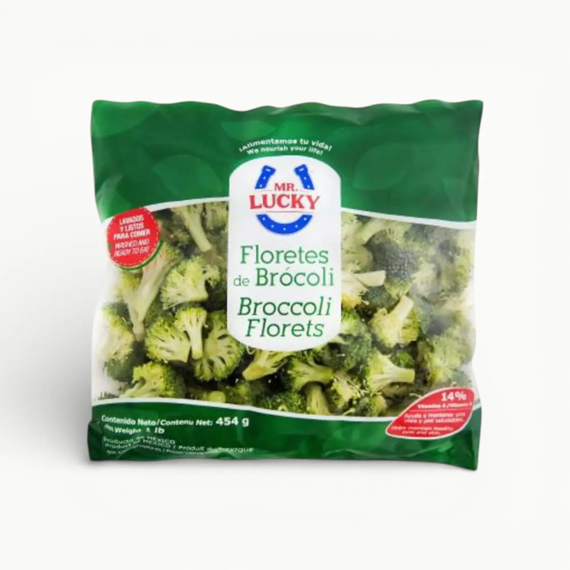 [GO010] FLORETES DE BROCOLI MR LUCKY 454 GMS